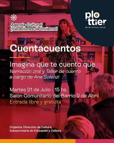 Cuentacuentos, Imaginá que te cuento que